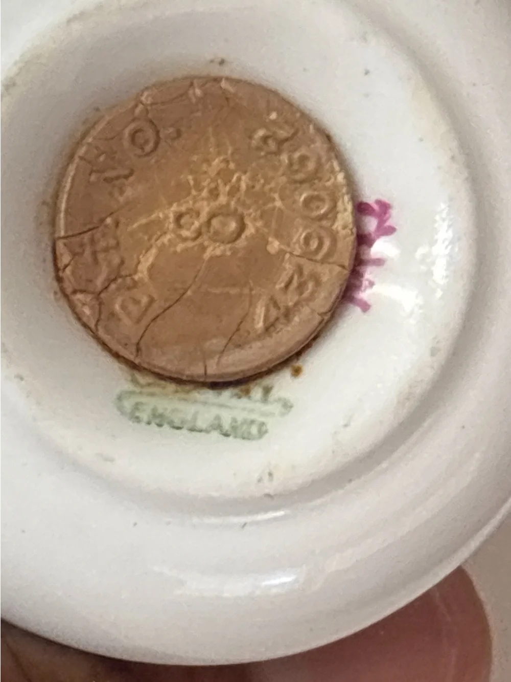 england china delicate pink